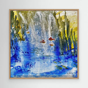 Cascade of Dreams
Flowing waterfall abstract with cascading water and dreamy movement