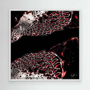 Red Bubbles in the Abyss