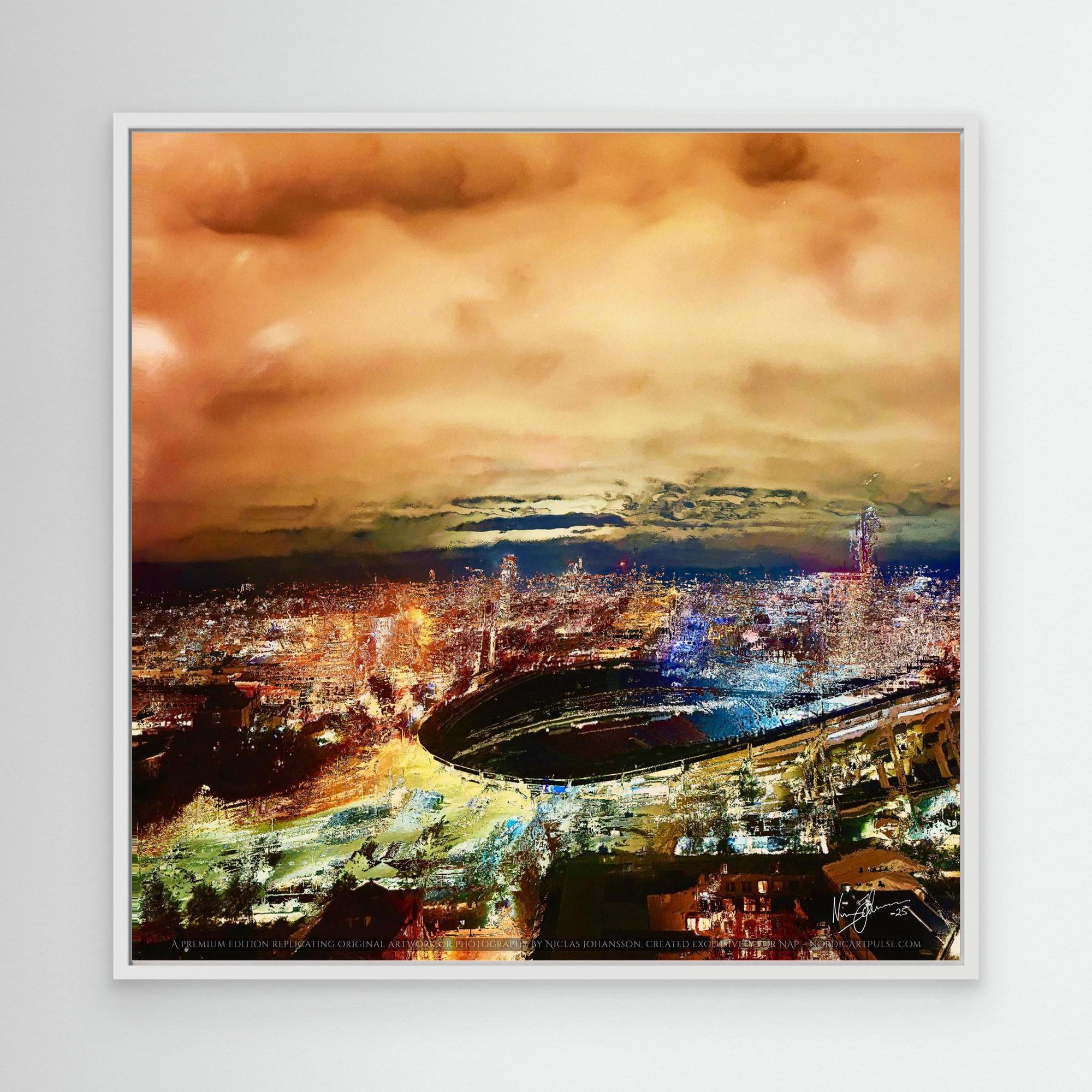 A Night Flight Over the City