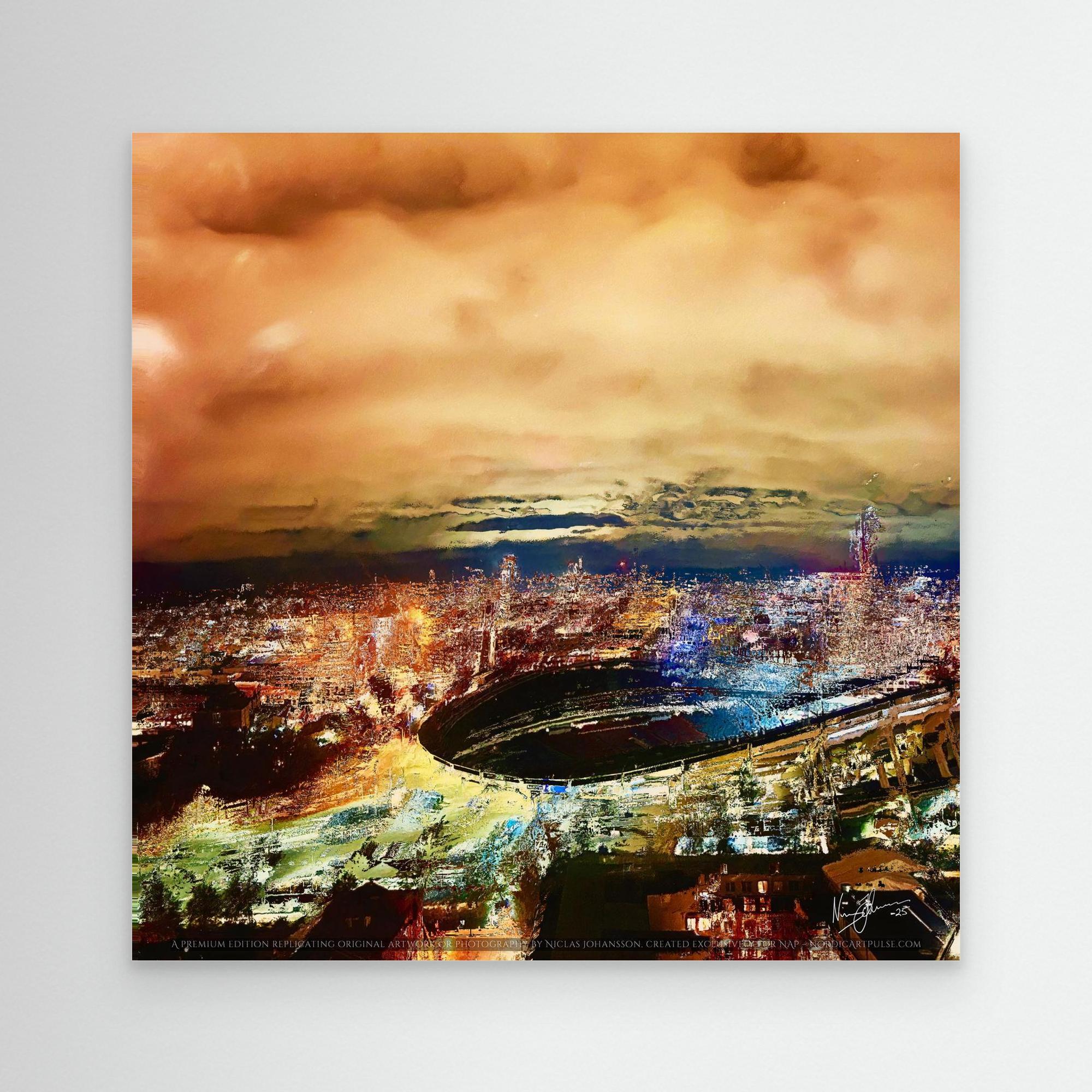 A Night Flight Over the City