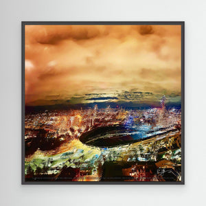 A Night Flight Over the City